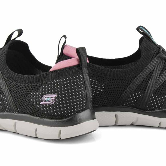SKECHERS Slip on STRETCH FIT sneakers womens performance walking training shoes - Picture 2 of 2
